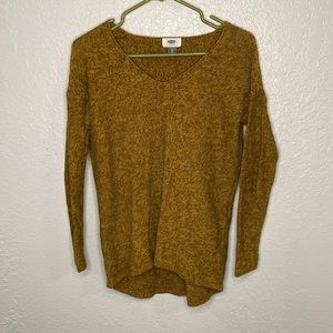 Old navy mustard sweater